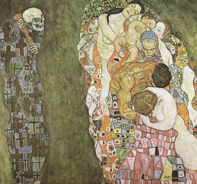 Gustav Klimt Death and Life (mk20) oil painting image